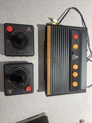 Atari Flashback 4 Classic Game Console 2 Controllers- No Power Cord.