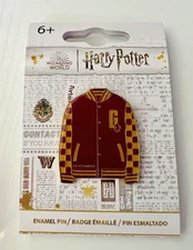 Loungefly Harry Potter Gryffindor Varsity Jacket Enamel Pin / Boxlunch Exclusive