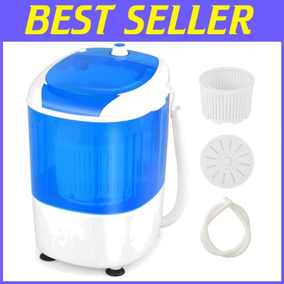#ad #ad Compact Electric Laundry Washer for Home Apartment Blue $151.19