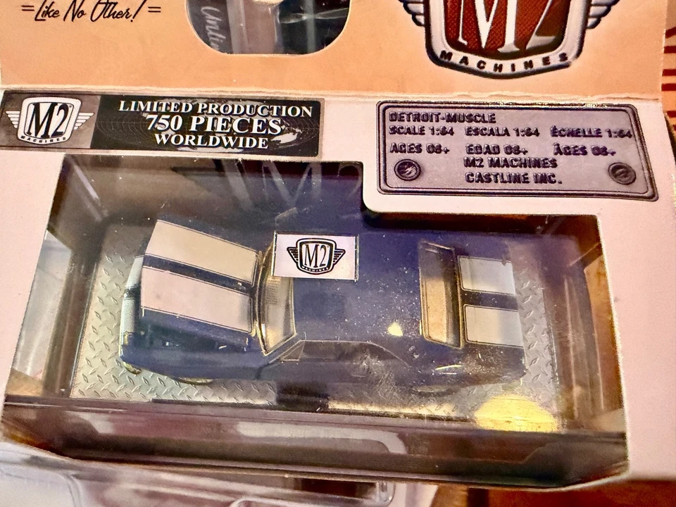 Chevrolet Camaro Z/28 RS R39 17-50 Chase 1967 M2 Machines Detroit-Muscle con estuche Foto 3 de 4