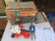 Mattel 1968 Major Matt Mason Man in Space Cannon Action Set with Box Toys