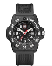 Luminox Navy Seal XS.3501.BO.F 45mm Carbon Black Dial Rubber Quartz Watch