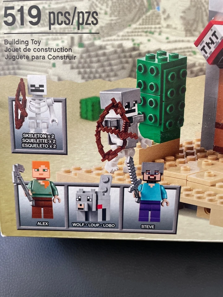 LEGO Minecraft: The Desert Outpost (21121) - New in Sealed Box - Image 4 of 4