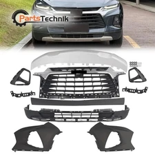 For Chevy Blazer LT LS 2019-2023 Front Bumper Assembly Complete W/Grille Valance