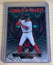 2025 Panini Donruss Kristian Campbell #5 Unleashed Red Sox
