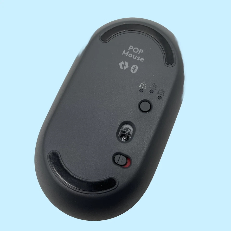 Logitech POP ICON Combo Bluetooth Keyboard and Mouse Graphite/Lime #U9843 (TC) - Image 4 of 4