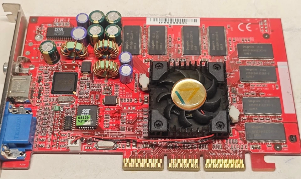 AGP 3D CARD MSI MS-8836 NVIDIA GEFORCE2 Ti (NV15TI) 32 MB DDR SDRAM - Image 2 of 4