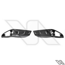 BMW X5M X6M F85 F86 CARBON FIBER FRONT BUMPER UPPER INSERT TRIMS