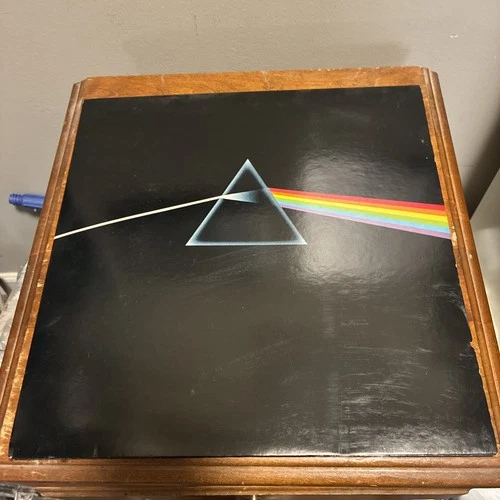 Pink Floyd - Dark Side of the Moon - Vinyl LP 1973 (w/Posters & Stickers)