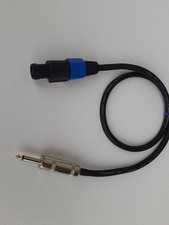 3 FT SpeakOn to 1/4" TS Speaker Cable 12AWG