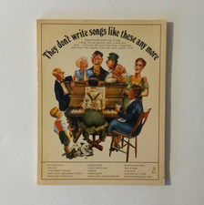 Music Sales Corporation They Don&rsquo;t Write Songs Like These Any More Piano/Vocal