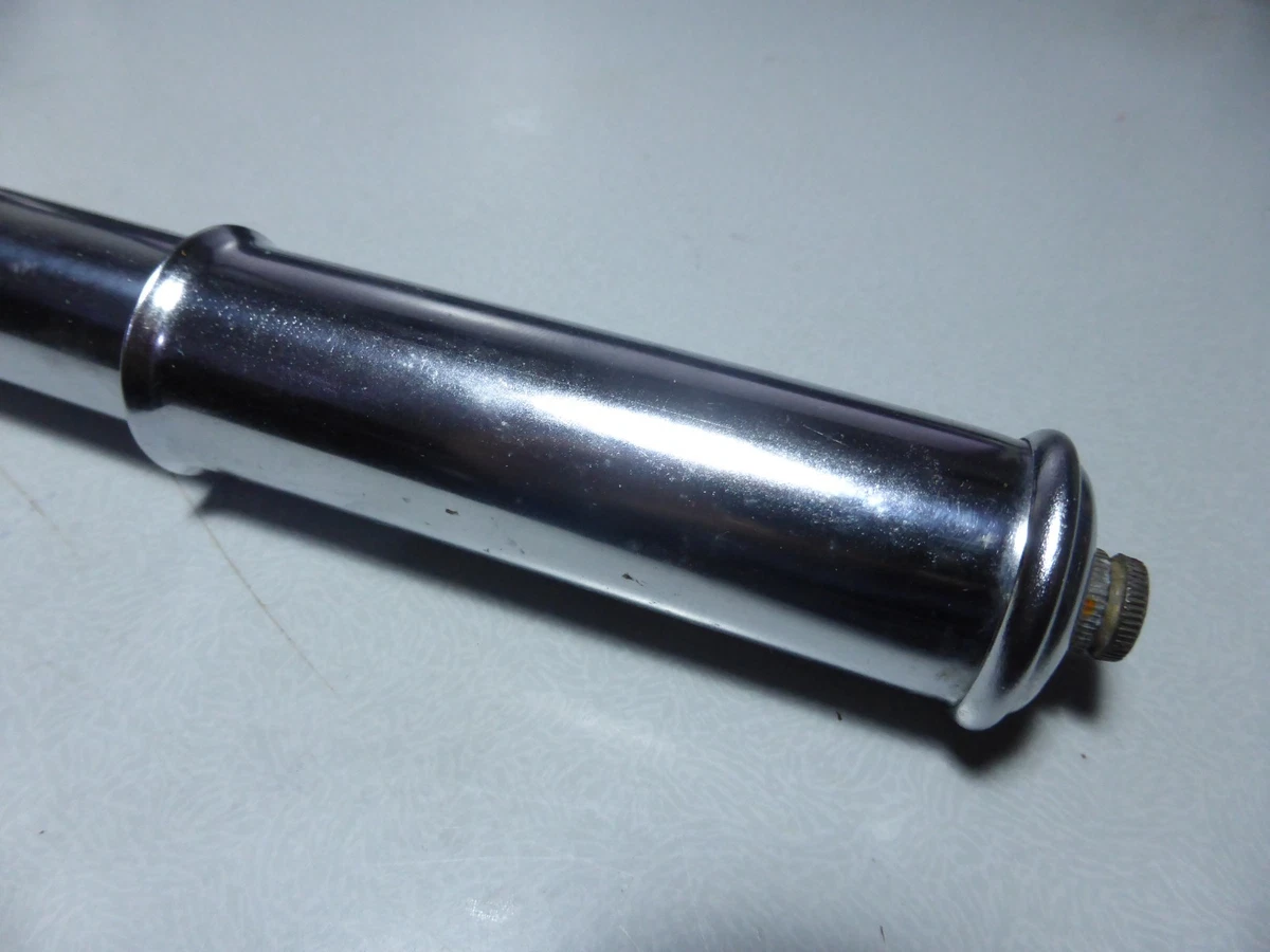Ancienne pompe a vélo en aluminium TORNADE