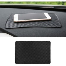 Universal Car Dashboard Anti-Slip Gripping Pad Sticky Mat 7.87x5.12 Inch Black