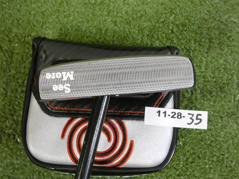 SeeMore Original FGP Mallet 37" Putter with O-Works Headcover - Image 3 of 4