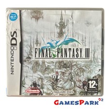 Final Fantasy III 3 nintendo ds gioco usato per Italiano pal di da x completo
