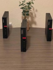 Lot of 3 Lenovo Thinkcentre M720Q Desktop Intel Core i5-8400T 8GB 500GB SSD W11P