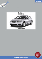 PDF Seat Leon (2005-2012) Reparaturanleitung Bremsen Bremsanlage