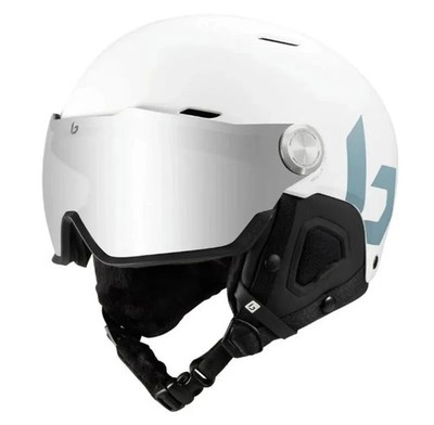 Bolle Might Visor Adult Ski Helmet Off White medium  (55-59 cm)  - BNIB