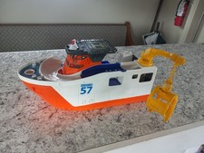 Matchbox - Mission Marine Rescue Shark Ship - BFN57 - Mattel 2013 - Ship Only