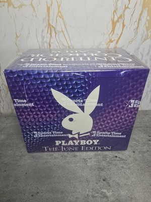 1996 Playboy June Edition Centerfold Collector Cards Factory Sealed Box 