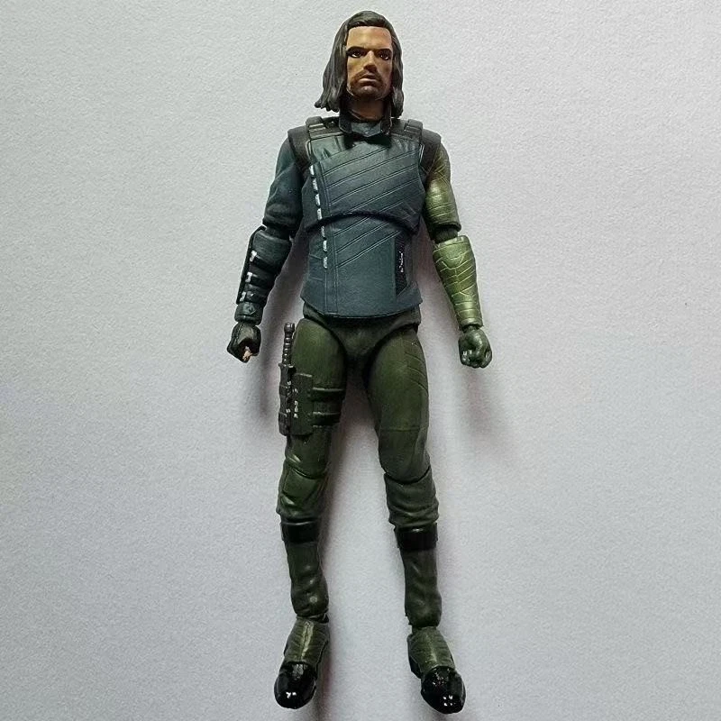 Figura Posable SHF-Style Avengers 4 Endgame Bucky Barnes Winter Soldier 7" | Foto 3 de 4