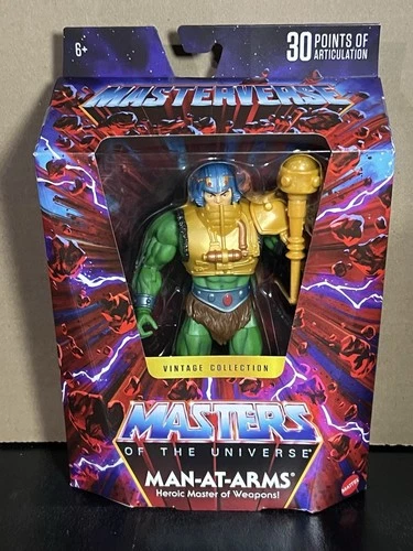 MOTU Masters of The Universe Masterverse Vintage Collection MAN-AT-ARMS Figure