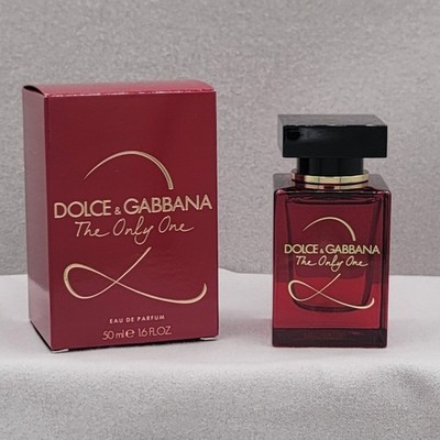 Dolce Gabbana The Only One 2 Eau De Parfum 1.6 FL OZ 50 ML Red Bottle Box