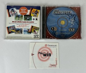 Sega Smash Pack Volume 1 Sega Dreamcast 2000 Complete 12 Games Tested CIB