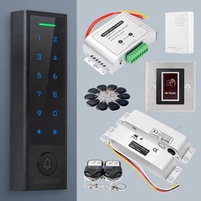HOMSECUR IP66 APP WIFI RFID Access Control Set Surface Mount Drop Bolt Lock