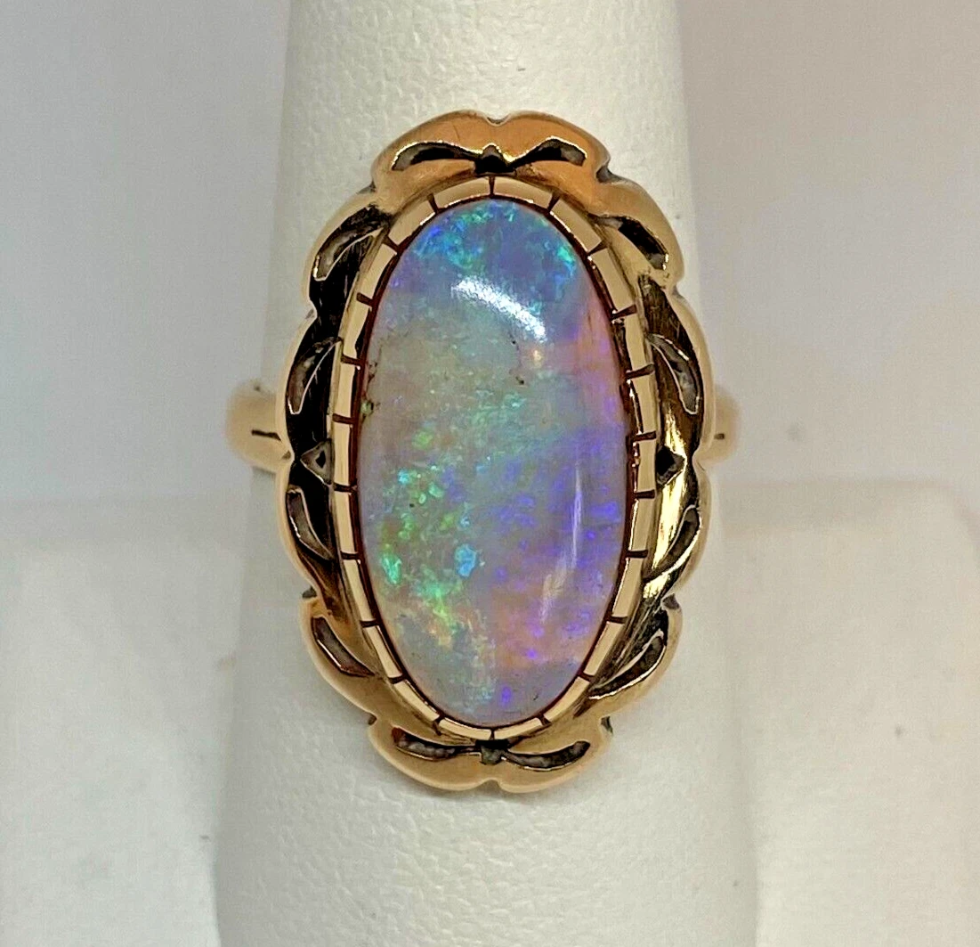 opal stone benefits, opal rings, lucky stone for libra, white opal stone,  venus effect stone, white opal – CLARA