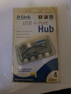 D-LINK DSB-H4 USB 4 PORT HUB 