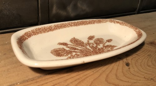 Coupelle Vide Poche Céramique Décor Chardons L 24,7 Cm - Imagen 3 de 7