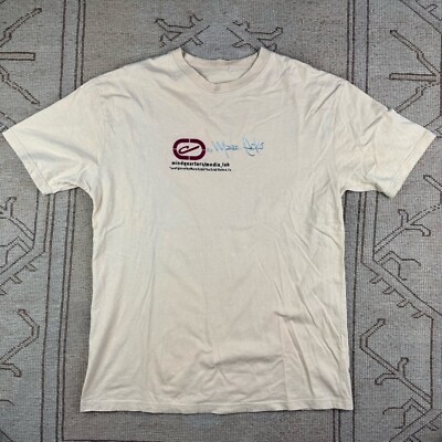 Vintage Marc Ecko Mindquarters Media Lab Graffiti T-Shirt Größe Large