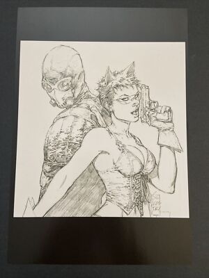 Wanted #1 Variant COVER Comic Poster Print 8x12 Marc Silvestri Pencils Pinup