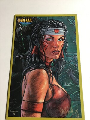 Hari Kari Private Gallery ~ NM~ SIGNED BY TIM VIGIL ~ Blackout~ Commemorative