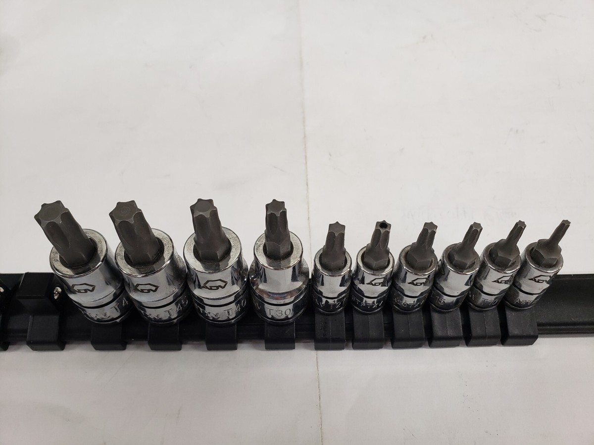 Matco 13 Pc. Socket Set SABCTX13V ADV Torx Sockets T8 - T60 for