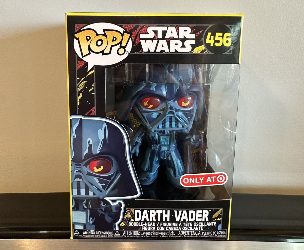 Funko POP Star Wars Black Light Retro Series Darth Vader Funko POP Star Wars Black Light Retro Series Darth Vader