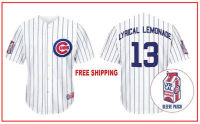 New Chicago Cubs Lyrical Lemonade Jersey SGA 7/3/2024 Special