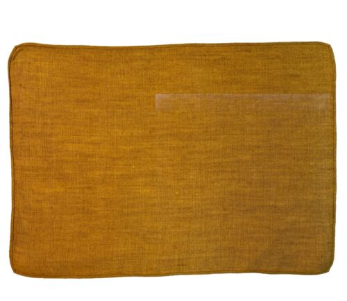 8 Vtg DANSK Placemats Napkin Finnish Accent 100% Linen Ritva Puotila Topaz 3 NWT - Picture 3 of 12