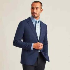 Bonobos Daily Grind Slim Fit Mens 42R NAVY Wool Suit Jacket NEW