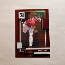 2022 Panini Donruss - Holo Red #90 Zac Gallen