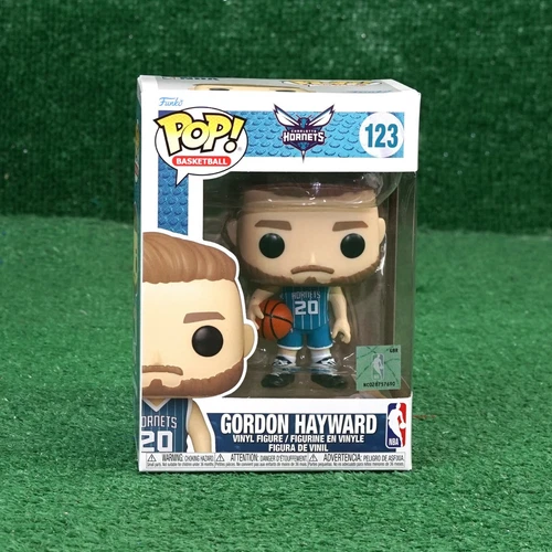 Funko Pop NBA #123 - Gordon Hayward Charlotte Hornets Teal Jersey *Mint* 