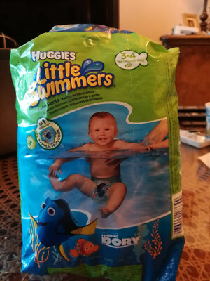 Baby HUggies Little Swimmers Schwimmwindeln Gr 3/4 7-15 kg Packung