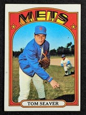1972 Topps Baseball #445 Tom Seaver New York Mets