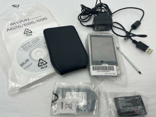 New Asus MYPAL Pocket PC A626 Windows Mobile Handheld French PDA Wifi Bluetooth - Afbeelding 1 van 12