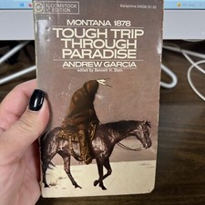 Montana 1878, by Andrew Garcia, copyright 1967. paperback book ex library book.