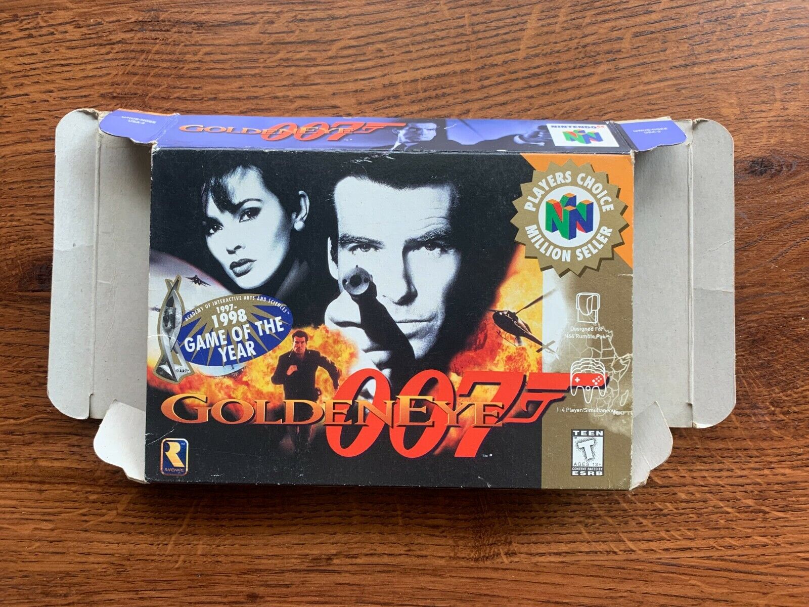 Goldeneye 007 James Bond 64 N64 Empty Box Only | eBay