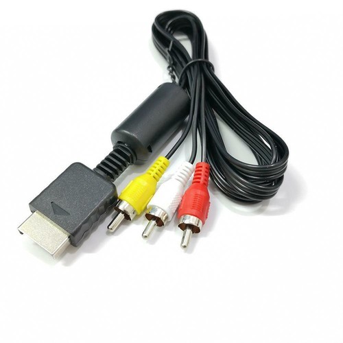 Rca AV Audio Video Cable TV For PS1 1.8m Adapter US - Picture 5 of 12
