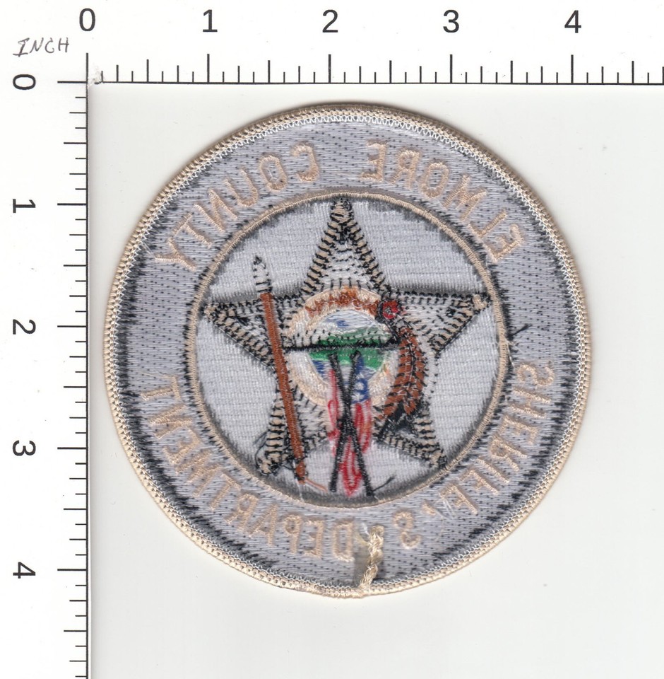 ELMORE COUNTY SHERIFF'S DEPARTMENT * ALABAMA COLLECTIBLE POLICE PATCH eBay