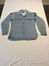 VINTAGE JC PENNEY TAPERED NO IRON SIZE M 15-15 1/2 MENS DISCO SHIRT/JACKET